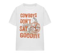 Yellowstone - T-shirt COWBOYS DON'T SAY GOODBYE - Adulte (TV16976)