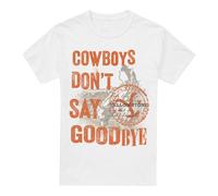 Yellowstone - T-shirt COWBOYS DON'T SAY GOODBYE - Homme (TV5706)