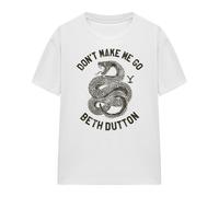 Yellowstone - T-shirt DON´T MAKE ME GO BETH DUTTON - Femme (TV28463)