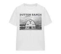 Yellowstone - T-shirt DUTTON BARN - Adulte (TV16977)