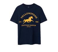 Yellowstone - T-shirt DUTTON RANCH - Homme (NS7513)