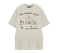 Yellowstone - T-shirt DUTTON RANCH - Homme (NS8867)