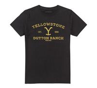 Yellowstone - T-shirt DUTTON RANCH SIMPLE - Adulte (TV28056)