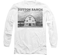 Yellowstone - T-shirt homme/femme unie "Dutton Barn" TV10254 (L) (Blanc)