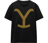 Yellowstone - T-shirt homme/femme unie TV16989 (L) (Noir)