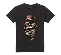 Yellowstone - T-shirt motif Beth Dutton motif/style rose et serpent - (TV28152)