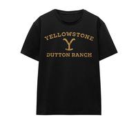 Yellowstone - T-shirt motif logo arqué - Adulte (TV16968)