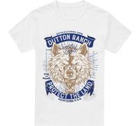 Yellowstone - T-shirt "Protect The Land" pour homme TV13404 (3XL) (Blanc)