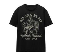 Yellowstone - T-shirt RIP CAN BE MY RANCH HAND - Adulte (TV16986)