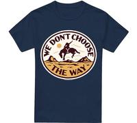 Yellowstone - "We Don't Choose The Way" T-Shirt für Herren TV13413 (XL) (Marineblau)