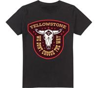 Yellowstone - "We Don't Choose The Way" T-shirt pour homme TV13408 (L) (Noir)