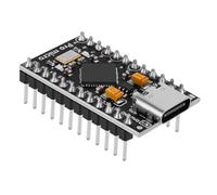 YELUFT 1 carte de développement Pro Micro 32U4 pré-soudée 5 V 16 MHz - Interface USB-C compatible avec Arduino IDE