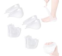 Yeluptu Rizzsoles Height Max Insoles, Height Increase Insoles, Invisible Silicone Shoe Lift Heel Pads, Height Increasing Gel Insole, Breathable Insole and Heel Protector for Women Men (2Set,3.5cm)