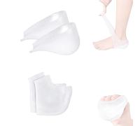 Yeluptu Rizzsoles Height Max Insoles, Height Increase Insoles, Invisible Silicone Shoe Lift Heel Pads, Height Increasing Gel Insole, Breathable Insole and Heel Protector for Women Men (1Set,4.5cm)