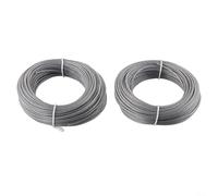 Yelvera Bobine de fil de rechange pour débroussailleuse Bosch ART 24/24+ 27/27+ 30/30+ 36 Li et EasyGrassCut 18/230/260 26/23 26 SL AdvancedGrassCut 36 48 m 1,65 mm