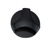 Yelvera Bouchon de remplissage d'huile en aluminium de taille OEM pour Mitsubishi pour moteur EVO 4G63 avec interface à visser usinée avec précision (noir)