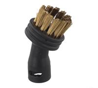 Yelvera Buses avec suceur plat et brosses rondes pour Kitfort 1000 03 offrant un nettoyage puissant à la vapeur et poignée amovible facile pour une utilisation manuelle (petite brosse en nylon)