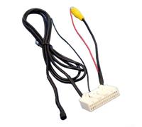 Yelvera Câble de connexion pour caméra de recul de voiture avec microphone pour Nissan 2016 2017 2018 Factory CD DA Écran Mise à niveau