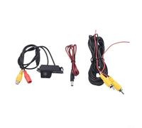 Yelvera Caméra de recul pour Ford avec angle de 170 degrés conçue pour Mondeo S-Max Focus Fiesta Kuga 2006-2010 avec balance des blancs automatique