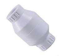 Yelvera Clapet anti-retour en PVC antidérapant avec géométrie interne optimisée pour réduire les turbulences et améliorer l'efficacité du débit dans les conduites sous pression (1,9 cm)