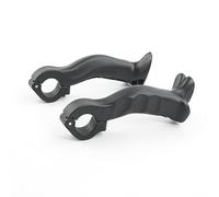 Yelvera Extrémités de guidon de vélo pour VTT et vélos de route ergonomiques ultralégers avec profil d'inclinaison léger pour un soutien naturel de la main