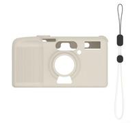 Yelvera Housse de protection en silicone pour appareil photo KODAK Snapic A1 avec construction imperméable et performance résistante (blanc cassé)