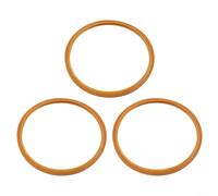 Yelvera Joint d'étanchéité de rechange en silicone transparent et flexible pour cuisinières en alliage d'aluminium, plusieurs options de taille, 18 cm-32 cm, facile à installer (B 20 cm)