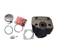 Yelvera Kit de bloc-cylindres de 36 mm pour TBC355 TBC358 TBC368 SUM338 SUM355 BG338 Revêtement de moteur Construction en métal CNC Fit Performance améliorée Ensemble complet pour reconstruction de