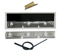 Yelvera Kit de service pour BMW avec écran LCD et câble ruban pour modèles E38 E39 E53 X5 avec tête à souder en T et embout en caoutchouc (argenté)