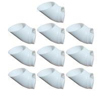 Yelvera Lot de 10 colonnes de plantation en PVC pour culture sans sol dans les jardins modulaires soutenant plusieurs cycles de rotation des cultures