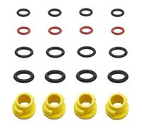 Yelvera Lot de 20 joints toriques de rechange en caoutchouc pour nettoyeur haute pression Karcher K2 K3 K4 K5 Prévention des fuites Facile à installer pour l'entretien