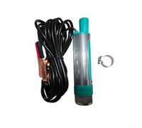 Yelvera Pompe submersible compatible eau et huile pour irrigation sur le terrain avec ligne de 3 mètres et fonctionnement DC basse tension (12 V 3 m)