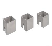 Yelvera Support carré en acier inoxydable pour tapis de barbecue pour éviter le contact direct entre les plaques de cuisson et les seaux à feu pendant la cuisson