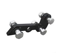 Yelvera Support en métal en forme de L pour petite pelleteuse, système hydraulique de pouce compatible AGT, fixation facile sans outil, construction robuste, levier stable