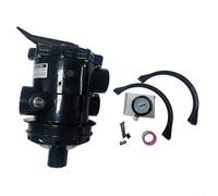 Yelvera Vanne de commande multiport avec collier de serrage - Remplacement pour Hayward SP071620T, compatible avec les filtres à sable VARI-FLO série 2"