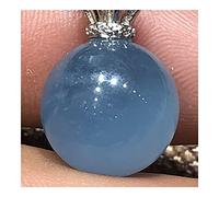 YELVQI Les pendentifs aigue-marine naturelle sont faits pour absorber le reiki et guérir le soutien spirituel (taille : 5 pièces)