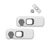 YELYTR 2 PièCes SéCurité Enfants Pour Tiroirs D'Armoires, Verrou De RéFrigéRateur Pour Enfants, Verrou De Placard Pour Armoires Et RéFrigéRateurs, Verrou De FenêTre Pour Enfants