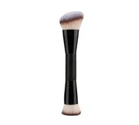 YELYTR Brosses maquillage à double face, pinceau contouring, pinceau de fond de teint à haute qualité contour, highlight et crème de contourage, poudre rouge, pour les débutants et les professionnels