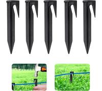 YEMAESRE-100 Pièces Piquets De Fixation Cable Robot Tondeuse, Piquet Pour Fil Robot Tondeuse, Piquets Fil Robot Tondeuse, Compatible Avec Husqvarna Gardena Worx Robomow Yard Force Bosch