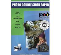 Yemaesre-100x A3+ Papier Photo Double Face Mat 210g, Jet D'encre, Papier Recto Verso Qualité Photo Pour Flyers Et Brochures - Format 329x483mm -47-100