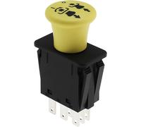 Yemaesre-1pc Interrupteur Pr Force Compatible Avec John Deere L120 L130 D140 D150 D155 Compatible Avec L2048 L2548 Tracteurs De Pelouse Scotts 430-559 77,4 X 43,7 X 24,1 Mm.