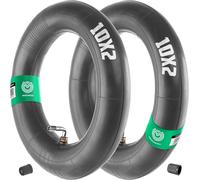 Yemaesre-2 Chambres À Air 10x2 Pouces Avec Valve Coudée 90/90 Pour Trottinette Électrique. Chambre À Air 10 Pouces Compatible Avec Pneu 10x2.50
