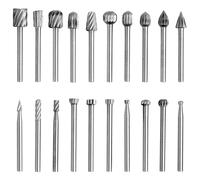 YEMAESRE-20 Fraises Et Forets Rotatifs 3Mm(1/8"")¿Embouts De Gravure Et Sculpture Pour Bois,Métal,Pierre¿Accessoires Pour Outils Rotatifs & Projets Diy