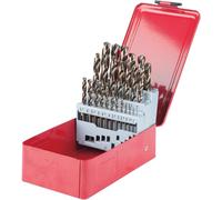 YEMAESRE-330.3613-Coffret De 25 Forets Métaux Hss Cobalt Meulés-1,0-13,0 Mm-Forets Livrés En Boîte