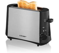 YEMAESRE-3890Mini-Grille-Pain Pour 1 Tranche De Toast, Touche Décongélation, Tiroir À Miette, Élevateur De Tranches De Pain, 600 W, Boîtier Métallique Thermo-Isolant Finition Mate
