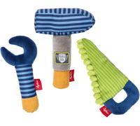 Yemaesre-41676 Bébé Garçon Set 3 Hochets Je Bricole, Papa & Me