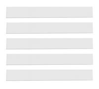 YEMAESRE-5Pcs Anode De Zinc Pur 99,995% Feuille De Zinc Pur Bande D'Électrode De Zinc De Haute Pureté Pour Laboratoire Scientifique Zingage Et Galvanoplastie De Zinc 1X25X152Mm 19 Ga