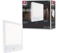 Yemaesre-94663 Luminaire D'extérieur Led Panel Lamina Détecteur De Mouvement Ip44 Carré Incl. 1x14,5w Blanc Chaud Blanc Panneau Ext. Plastique 3000k