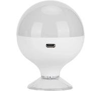 Yemaesre-Ampoule Led De Maquillage, Ampoule Rechargeable De Type Aspiration De Maquillage Avec Des Couleurs De Lumière Réglables Pour Les Miroirs De Salle De Bain Salons(Blanc)
