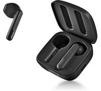 YEMAESRE-Artica Move Black - Casque Sans Fil Compatible Avec La Technologie Bluetooth 5.3. Et Tws. Batterie 28 Heures, Contrôle Tactile, Technologie Enc, Noir